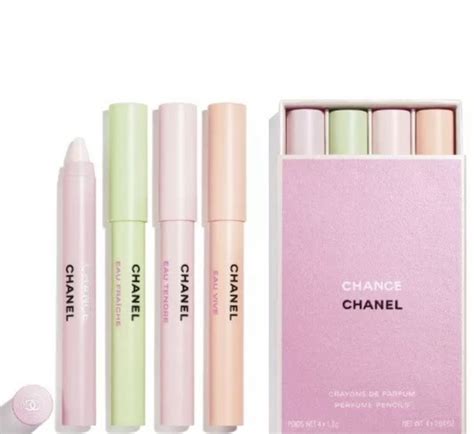 chanel chance pencils.